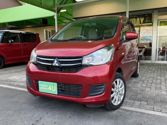 ｅＫワゴン Ｅ　車検２年　電動格納ドアミラー　パナソニックナビ　社外アルミホイール　ベンチシート　横滑り防止機能　シートヒーター　キーレスエントリー　パワーウインドウ　マニュアルエアコン　保証あり（4枚目）