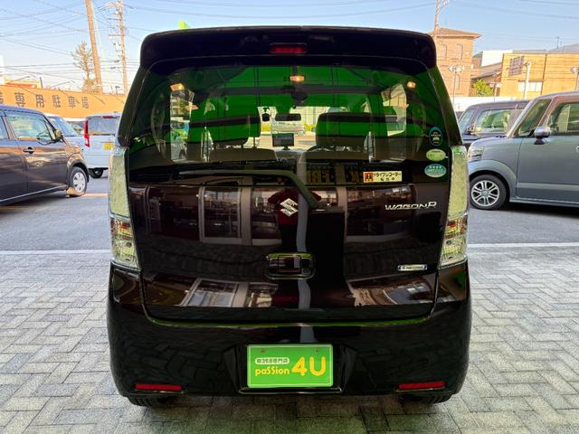 ワゴンＲ ＦＺ　車検２年　衝突被害軽減ブレーキ　スマートキー　アイドリングストップ　ＣＤオーディオ　電動格納ドアミラー　ポータブルナビ　アルミホイール　ベンチシート　横滑り防止機能　オートエアコン　パワーウインドウ（9枚目）