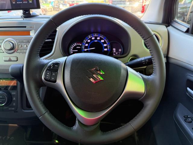 ワゴンＲ ＦＺ　車検２年　衝突被害軽減ブレーキ　スマートキー　アイドリングストップ　ＣＤオーディオ　電動格納ドアミラー　ポータブルナビ　アルミホイール　ベンチシート　横滑り防止機能　オートエアコン　パワーウインドウ（15枚目）