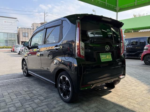 ムーヴ カスタム　ＲＳ　ハイパー　車検８年７月　アイドリングストップ　ケンウッドナビ　ＥＴＣ　純正アルミホイール　電動格納ドアミラー　スマートキー　オートエアコン　ディスチャージヘッドライト　パワーウインドウ　横滑り防止機能（10枚目）