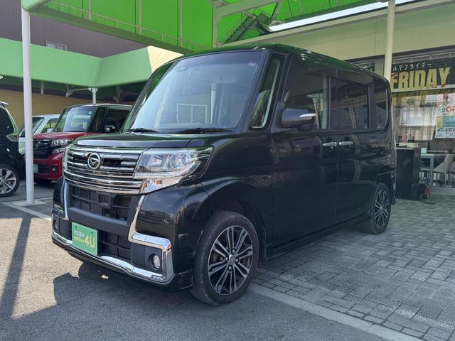 タント カスタムRS トップエディションSAII 車検2年 両側電動スライドドア 衝突被害軽減ブレーキ スマートキー アルミホイール アイドリングストップ バックカメラ カロッツェリアナビ 電動格納ドアミラー ETC 横滑り防止機能 オートエアコン(5枚目)