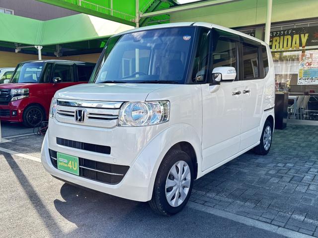 N-BOX G・Lパッケージ 車検9年3月 片側電動スライドドア シティブレーキシステム アイドリングストップ ベンチシート スマートキー ETC 電動格納ドアミラー サイドカーテンエアバッグ 横滑り防止機能 保証あり(5枚目)