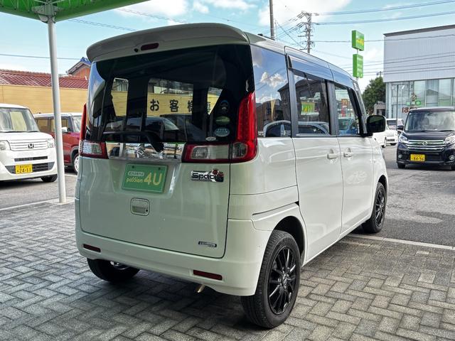 スペーシア Ｇリミテッド　車検２年　片側電動スライドドア　衝突被害軽減ブレーキ　スマートキー　シートヒーター　横滑り防止機能　電動格納ドアミラー　社外アルミホイール　セキュリティアラーム　ベンチシート　パナソニックナビ（8枚目）