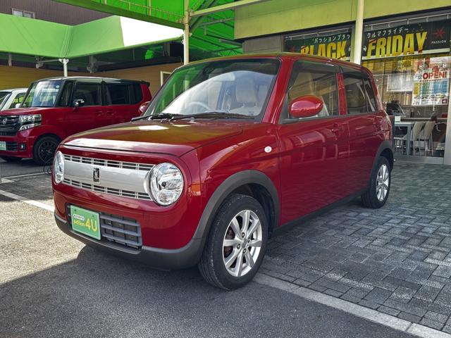 アルトラパン Ｘ　車検２年　衝突被害軽減ブレーキ　スマートキー　シートヒーター　電動格納ドアミラー　純正アルミホイール　横滑り防止機能　光軸調整機能　マニュアルエアコン　セキュリティアラーム　パワーウインドウ　保証あり（5枚目）