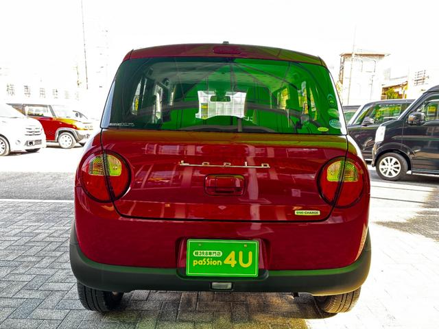 アルトラパン Ｘ　車検２年　衝突被害軽減ブレーキ　スマートキー　シートヒーター　電動格納ドアミラー　純正アルミホイール　横滑り防止機能　光軸調整機能　マニュアルエアコン　セキュリティアラーム　パワーウインドウ　保証あり（9枚目）