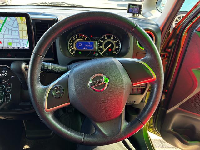 デイズルークス ハイウェイスター　Ｘターボ　車検９年１月　片側電動スライドドア　衝突被害軽減ブレーキ　コーナーセンサー　スマートキー　ワンセグナビ　アラウンドビューモニター　アイドリングストップ　社外アルミホイール　ＬＥＤヘッドライト（15枚目）