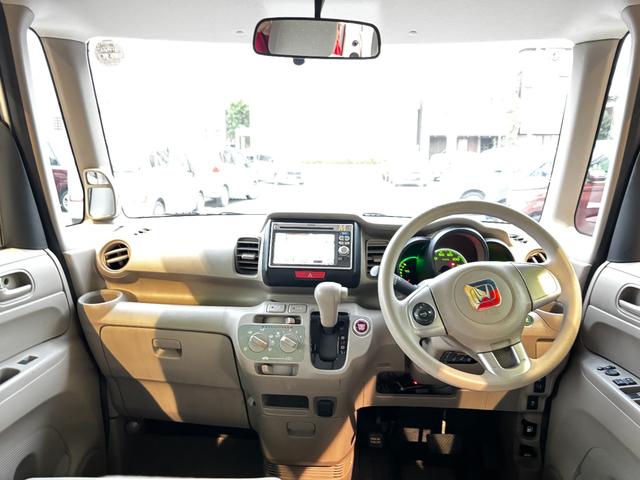 Ｎ－ＢＯＸ Ｇ　車検９年２月　両側スライドドア　アイドリングストップ　スマートキー　電動格納ドアミラー　社外アルミホイール　ＥＴＣ　バックカメラ　Ｇａｔｈｅｒｓナビ　横滑り防止機能　光軸調整機能　保証あり（12枚目）