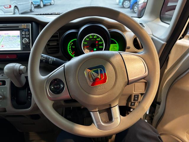 Ｎ－ＢＯＸ Ｇ　車検９年２月　両側スライドドア　アイドリングストップ　スマートキー　電動格納ドアミラー　社外アルミホイール　ＥＴＣ　バックカメラ　Ｇａｔｈｅｒｓナビ　横滑り防止機能　光軸調整機能　保証あり（15枚目）