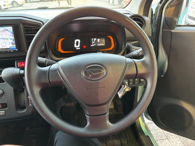 ミライース Ｌ　ＳＡＩＩＩ　車検９年１月　衝突被害軽減ブレーキ　コーナーセンサー　キーレスエントリー　パナソニックナビ　バックカメラ　オートハイビーム　マニュアルエアコン　アイドリングストップ　横滑り防止機能　保証あり（15枚目）