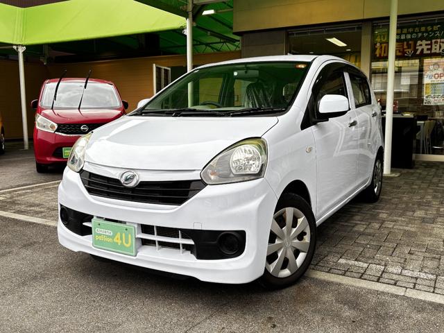 ミライース Ｌ　車検９年４月　アイドリングストップ　ＣＤオーディオ　セキュリティアラーム　マニュアルエアコン　キーレスエントリー　パワーウインドウ　光軸調整機能　運転席助手席エアバッグ　軽自動車　保証あり（4枚目）