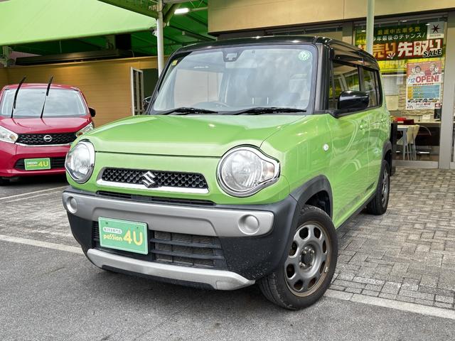 ハスラー Ｇ　車検２年　衝突被害軽減ブレーキ　スマートキー　横滑り防止機能　シートヒーター　アイドリングストップ　横滑り防止機能　ＥＴＣ　ベンチシート　セキュリティアラーム　ケンウッドナビ　オートエアコン（4枚目）