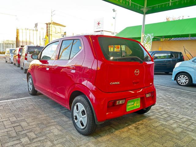 キャロル ＧＳ　車検２年　衝突被害軽減ブレーキ　キーレスエントリー　電動格納ドアミラー　アイドリングストップ　シートヒーター　横滑り防止機能　光軸調整機能　マニュアルエアコン　セキュリティアラーム　保証あり（10枚目）