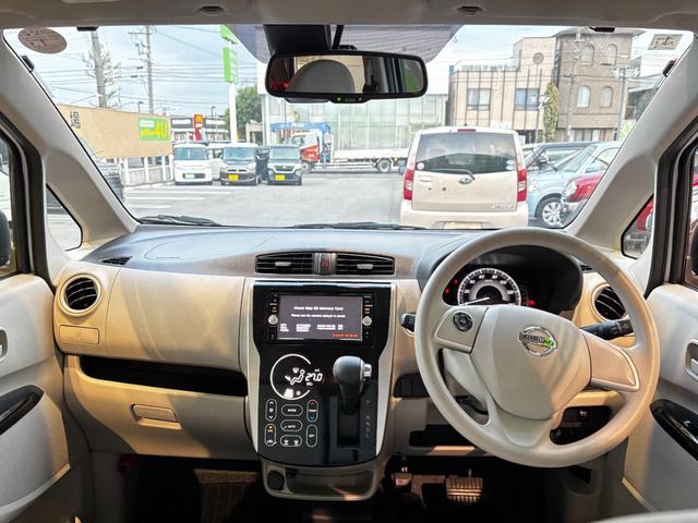 デイズ Ｘ　車検９年１月　衝突被害軽減ブレーキ　スマートキー　アラウンドビューモニター　アイドリングストップ　電動格納ドアミラー　パワーウインドウ　オートエアコン　横滑り防止機能　軽自動車　保証あり（11枚目）