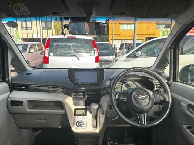 ムーヴ Ｘ　ＳＡＩＩ　車検２年　衝突被害軽減ブレーキ　スマートキー　アイドリングストップ　アルミホイール　パナソニックナビ　ＥＴＣ　バックカメラ　横滑り防止機能　ベンチシート　オートエアコン　パワーウインドウ　保証あり（12枚目）