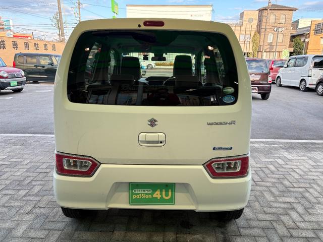 ワゴンＲ ハイブリッドＦＸ　車検２年　衝突被害軽減ブレーキ　コーナーセンサー　スマートキー　アイドリングストップ　電動格納ドアミラー　セキュリティアラーム　シートヒーター　横滑り防止機能　ベンチシート　パナソニックナビ（9枚目）