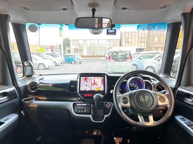 Ｎ－ＢＯＸカスタム Ｇ・ターボＬパッケージ　車検９年９月　両側電動スライドドア　スマートキー　電動格納ドアミラー　クルーズコントロール　オートエアコン　ディスチャージヘッドライト　アイドリングストップ　アルミホイール　横滑り防止機能　保証あり（12枚目）