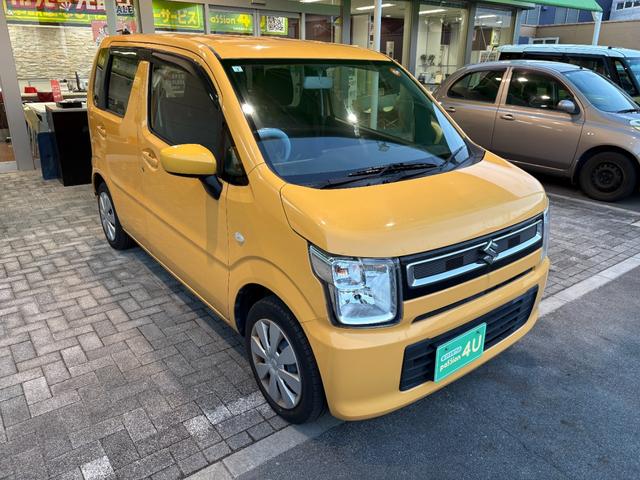 ワゴンＲ ＦＡ　車検２年　電動格納ドアミラー　スマートキー　オートエアコン　セキュリティアラーム　横滑り防止機能　パワーウインドウ　光軸調整機能　パナソニックナビ　ベンチシート　フルフラット　軽自動車　保証あり（7枚目）