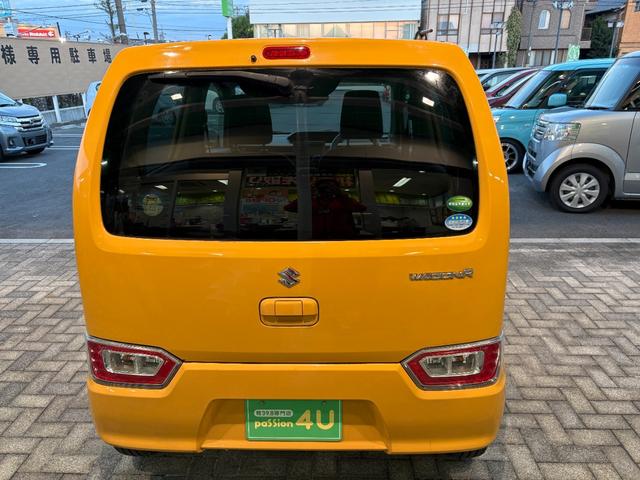 ワゴンＲ ＦＡ　車検２年　電動格納ドアミラー　スマートキー　オートエアコン　セキュリティアラーム　横滑り防止機能　パワーウインドウ　光軸調整機能　パナソニックナビ　ベンチシート　フルフラット　軽自動車　保証あり（9枚目）