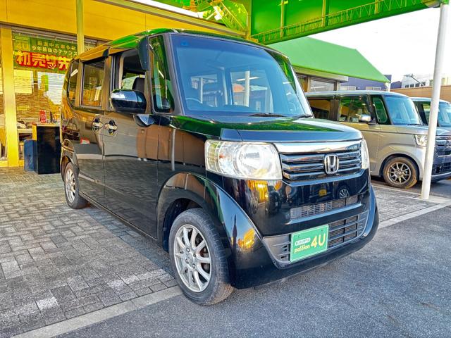 Ｎ－ＢＯＸ Ｇ　ＳＳパッケージ　車検８年８月　両側電動スライドドア　アイドリングストップ　電動格納ドアミラー　ベンチシート　スマートキー　社外アルミホイール　Ｇａｔｈｅｒｓナビ　横滑り防止機能　パワーウインドウ　オートエアコン（7枚目）