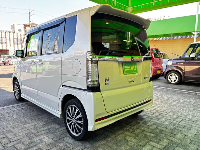 Ｎ－ＢＯＸカスタム Ｇ・ターボパッケージ　車検２年　両側電動スライドドア　アイドリングストップ　アルミホイール　ＥＴＣ　Ｇａｔｈｅｒｓナビ　バックカメラ　クルーズコントロール　電動格納ドアミラー　ディスチャージヘッドライト　保証あり（10枚目）