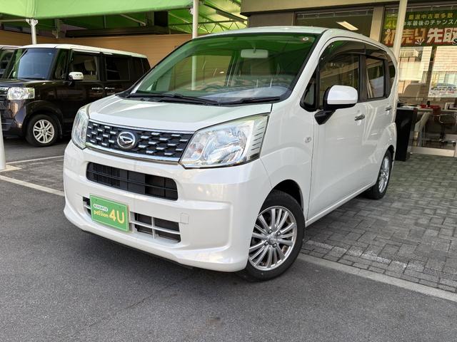 ムーヴ Ｌ　車検２年　電動格納ドアミラー　キーレスエントリー　社外アルミホイール　ベンチシート　アイドリングストップ　横滑り防止機能　マニュアルエアコン　パワーウインドウ　パナソニックナビ　保証あり（4枚目）