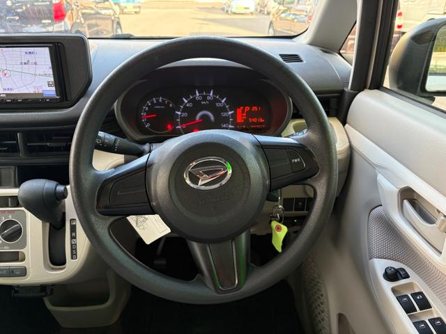 ムーヴ Ｌ　車検２年　電動格納ドアミラー　キーレスエントリー　社外アルミホイール　ベンチシート　アイドリングストップ　横滑り防止機能　マニュアルエアコン　パワーウインドウ　パナソニックナビ　保証あり（15枚目）