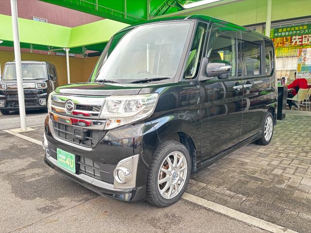 タント カスタムＸ　ＳＡ　車検９年３月　片側電動スライドドア　衝突被害軽減ブレーキ　スマートキー　アルミホイール　電動格納ドアミラー　バックカメラ　アイドリングストップ　横滑り防止機能　カロッツェリアナビ　保証あり（5枚目）