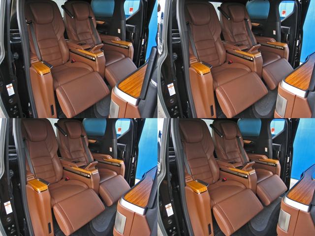 ロイヤルラウンジSP 4WDモデリスタパーソナルカスタマイズサドルタンバンブー本杢フルパーテーションエクストラキャビネット冷蔵庫リヤエンターテイメント24型ディスプレイ後席リラクゼーションシート集中コントロールタッチパネル(63枚目)