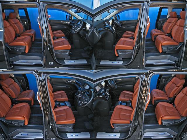 ３５０ハイウェイスタージェットブラックアーバンクロム　メーカーオプション全装着車　プレミアムタン革シート踏間違衝突防止アシストレーダークルーズＷサンルーフ５．１ｃｈＢＯＳＥサウンド１３ＳＰ後席プライベートシアタアラウンドビュＭパワーバック両電ドア保温冷庫(60枚目)