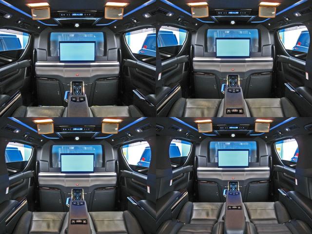 アルファードハイブリッド ロイヤルラウンジＳＰ　４ＷＤフルパーテーション可動式調光パーテーションガラスエクストラキャビネット冷蔵庫リヤエンタテイメント２４型液晶ディスプレイＶＩＰリラクゼーションシート集中コントロールタッチパネル液晶調光リヤシェード（54枚目）