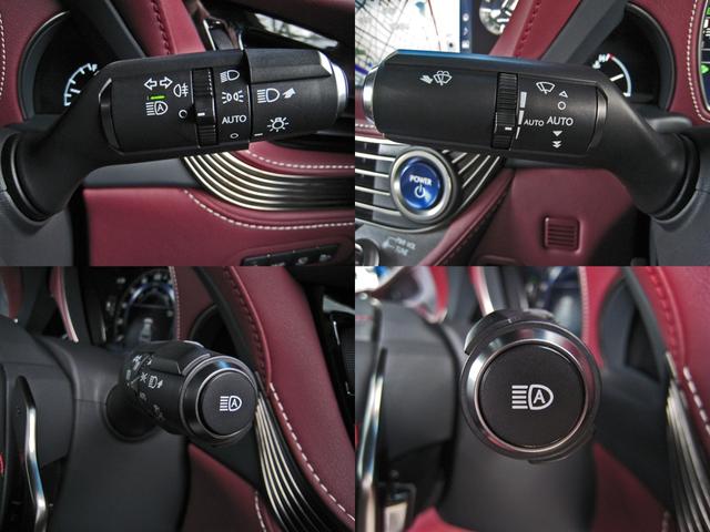 ＬＳ ＬＳ５００ｈ　エグゼクティブ　４ＷＤ　全ＯＰ切子調カットガラス＆ハンドプリーツＳＲリヤエンタマークレビンソン２３ＳＰセミアニリン本革リラクゼーションシートパノラビュＭ寒冷地１５００Ｗコンセントモデリスタエアロ＆鍛造２１ＡＷリヤスポ（44枚目）