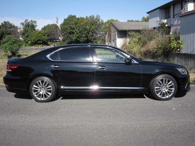 LS LS600hL エグゼクティブパッケージ 4WD モデリスタエアロリヤエンターテイメントマークレビンソンサウンド19SPドライバーモニター前後プリクラッシュSレ-ダークルーズLKAセミアニリン黒本革エアシート後席リラクゼーションパワートランク(7枚目)