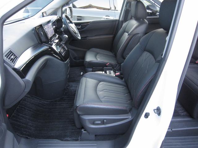 エルグランド 350ハイウェイスタープレミアム 4WD メーカーオプション全装着エマージェンシー車線逸脱防止Wサンルーフ純正10型ナビ後席ディスプレイ本革シートアラウンドビュモニタパワーバック両電ドア前後ドラレコF&RスポイラLEDイルミ寒冷地仕様(62枚目)