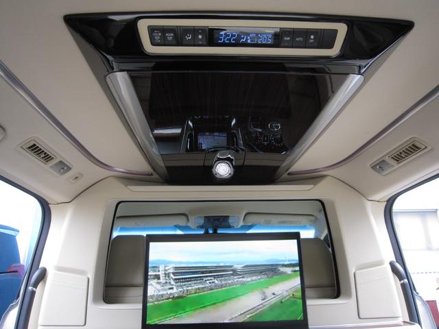 アルファード 3.5ロイヤルラウンジSP レクサスLM350キットフルパーテーション可動式調光パーテーションガラスエクストラキャビネット冷蔵庫24型リヤエンターテイメントVIPリラクゼーションシート集中コントロールタッチパネルデジタルミラー(45枚目)