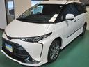 エスティマハイブリッド アエラス　プレミアム－Ｇ　４ＷＤ　モデリスタエアロキット＆グリルプリクラッシュＬＤＡクルコンＡＴハイビームＳＤナビ半革快適温熱シートバックモニターパワーバックドア両側電動スライドドア電動床下格納式サードシートドライブレコーダー（3枚目）