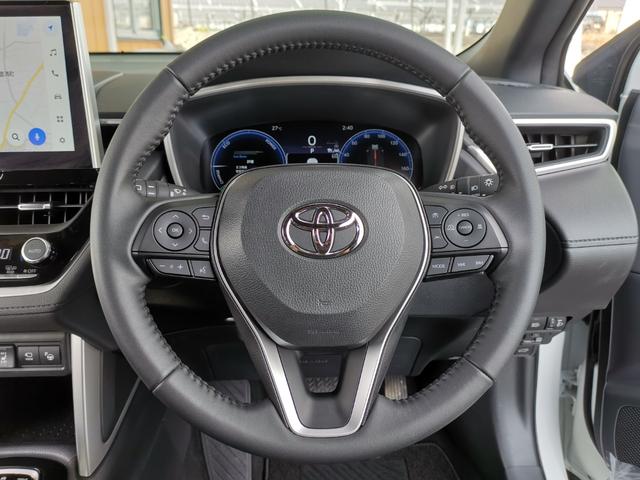 カローラクロス ハイブリッド　Ｚ　ＣａｒＰｌａｙ　全方位カメラ　アダプティブクルーズコントロール　コーナーセンサー　ＥＴＣ２．０　ディスプレイオーディオ　禁煙車　シートヒーター　電動シート　電動リアゲート　ＬＥＤヘッド（15枚目）
