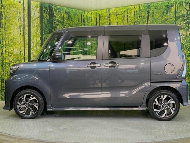 タント カスタムＸ　両側電動ドア　バックカメラ　衝突被害軽減システム　禁煙車　ハーフレザーシート　コーナーセンサー　スマートキー　ＬＥＤヘッド　オートハイビーム　車線逸脱警報　オートライト　オートエアコン（27枚目）