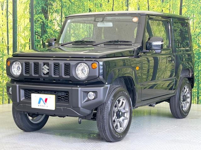 ジムニー XC 4WD 届出済未使用車 衝突軽減装置 シートヒーター コーナセンサー スマートキー LEDヘッド クルコン オートライト オートエアコン 純正16インチアルミホイール 革巻きステアリング フォグライト(42枚目)