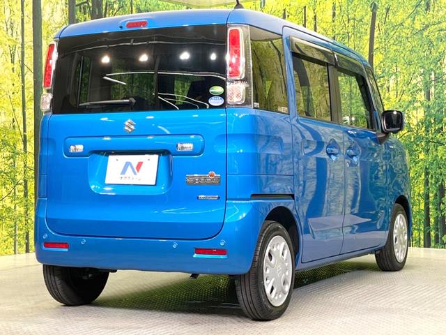スペーシア ハイブリッドＸ　純正ナビ　両側電動スライドドア　全周囲カメラ　禁煙車　Ｂｌｕｅｔｏｏｔｈ再生　フルセグＴＶ　ＥＴＣ　ドライブレコーダー　クリアランスソナー　シートヒーター　オートエアコン　オートライト　スマートキー（17枚目）