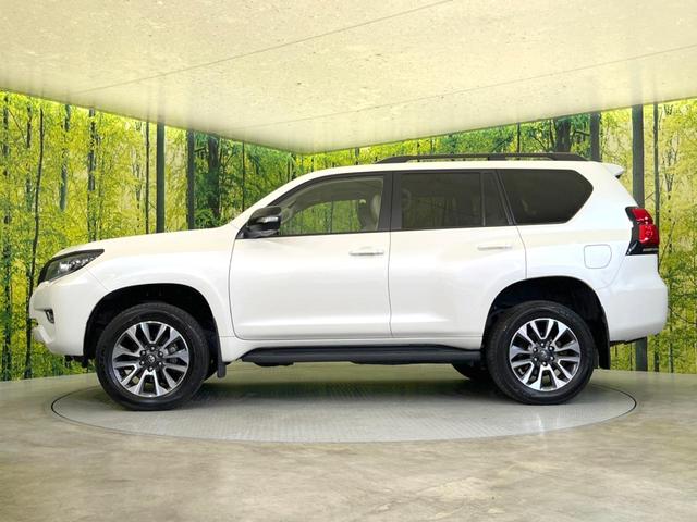 ランドクルーザープラド TX Lパッケージ 禁煙車 サンルーフ ルーフレール 7人 ベージュ革 純正9インチナビ付DA 全周囲カメラ 純正19インチAW Bluetooth ドラレコ ETC2.0 ベンチレーション フルセグ(26枚目)