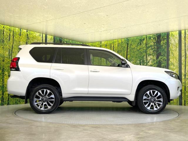ランドクルーザープラド TX Lパッケージ 禁煙車 サンルーフ ルーフレール 7人 ベージュ革 純正9インチナビ付DA 全周囲カメラ 純正19インチAW Bluetooth ドラレコ ETC2.0 ベンチレーション フルセグ(28枚目)