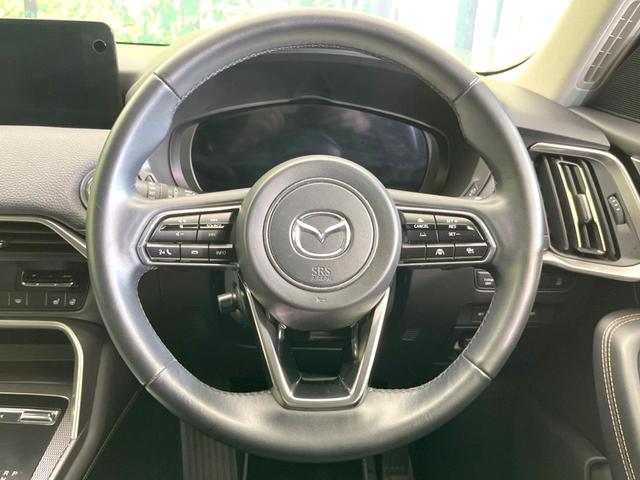 CX-60 XD Lパッケージ ターボ 純正12型ナビ 全周囲カメラ 衝突被害軽減システム レーダークルーズ 禁煙車 電動リアゲート レザーシート ドラレコ コーナーセンサー スマートキー LEDヘッド ビルトインETC(11枚目)