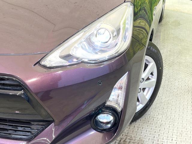 アクア G 純正SDナビ バックカメラ 衝突被害軽減システム 禁煙車 コーナーセンサー スマートキー LEDヘッド ビルトインETC オートハイビーム オートライト オートエアコン 純正15インチアルミ(12枚目)