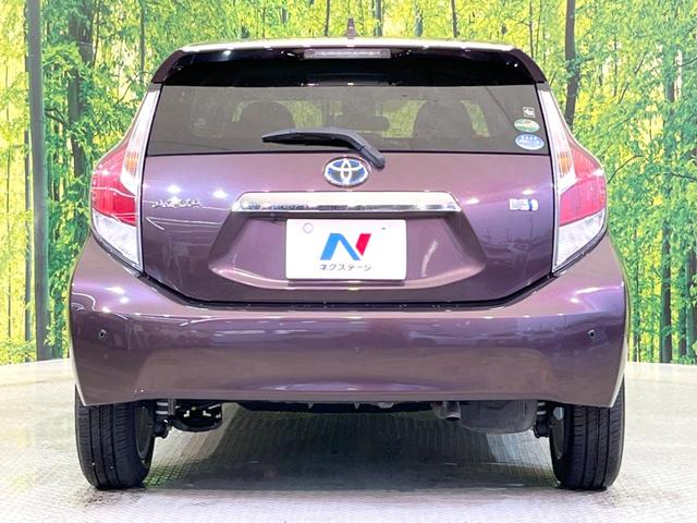 アクア G 純正SDナビ バックカメラ 衝突被害軽減システム 禁煙車 コーナーセンサー スマートキー LEDヘッド ビルトインETC オートハイビーム オートライト オートエアコン 純正15インチアルミ(15枚目)