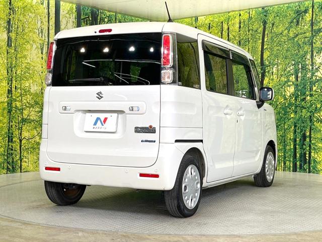 スペーシア ハイブリッドX 両側電動 バックカメラ 衝突軽減 純正ディスプレイオーディオ シートヒーター オートエアコン オートライト スマートキー アイドリングストップ LEDヘッドライト 電動格納ミラー(17枚目)