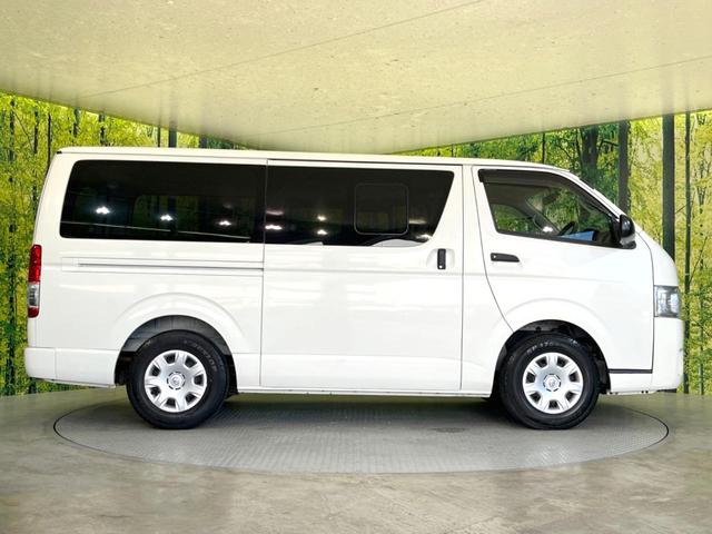 ハイエースバン ロングDX GLパッケージ 禁煙車 純正ナビ バックカメラ LEDヘッドライト ETC Bluetooth CD DVD再生 電動格納ミラー 盗難防止システム ドアバイザー ABS(54枚目)