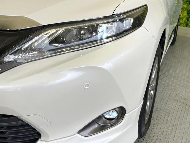ハリアー エレガンス　サンルーフ　モデリスタエアロ　バックカメラ　メーカーＪＢＬナビ　禁煙車　ハーフレザーシート　パワーシート　コーナーセンサー　ＬＥＤヘッド　ＥＴＣ　オートライト　デュアルエアコン　純正１８インチアルミ（12枚目）
