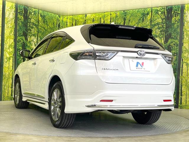 ハリアー エレガンス　サンルーフ　モデリスタエアロ　バックカメラ　メーカーＪＢＬナビ　禁煙車　ハーフレザーシート　パワーシート　コーナーセンサー　ＬＥＤヘッド　ＥＴＣ　オートライト　デュアルエアコン　純正１８インチアルミ（25枚目）