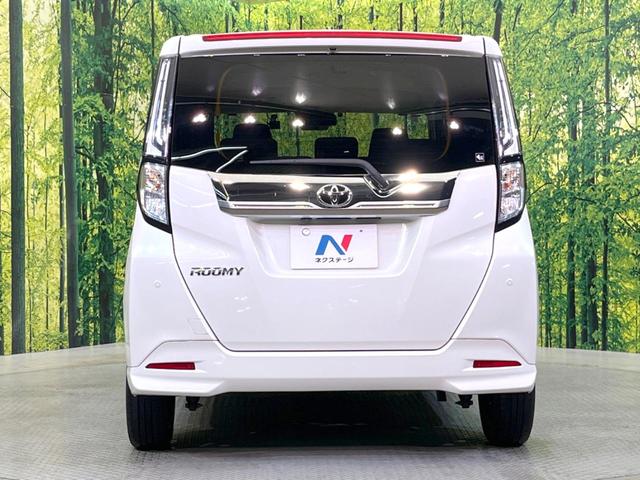 ルーミー カスタムＧ　両側電動ドア　純正ＳＤナビ　バックカメラ　衝突被害軽減システム　レーダークルーズ　禁煙車　ドラレコ　コーナーセンサー　スマートキー　ＬＥＤヘッド　ＥＴＣ２．０　オートハイビーム　車線逸脱警報（15枚目）