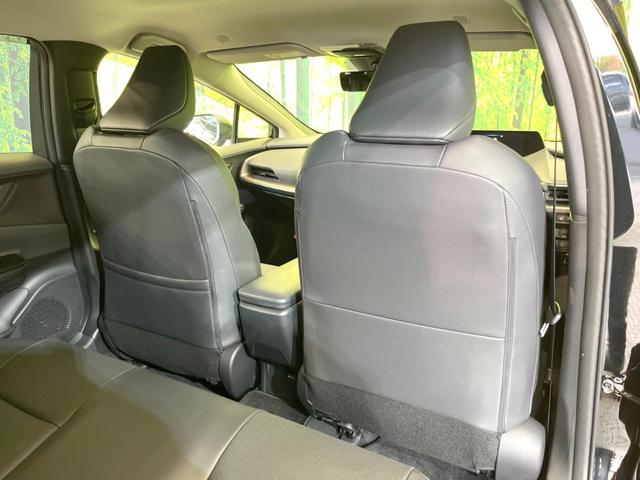 プリウス Z 全周囲カメラ 衝突軽減 100V電源 レーダークルーズ 電動リアゲート レザー調シート シートベンチレーション パワーシート コーナーセンサー スマートキー LEDヘッド ETC2.0(37枚目)